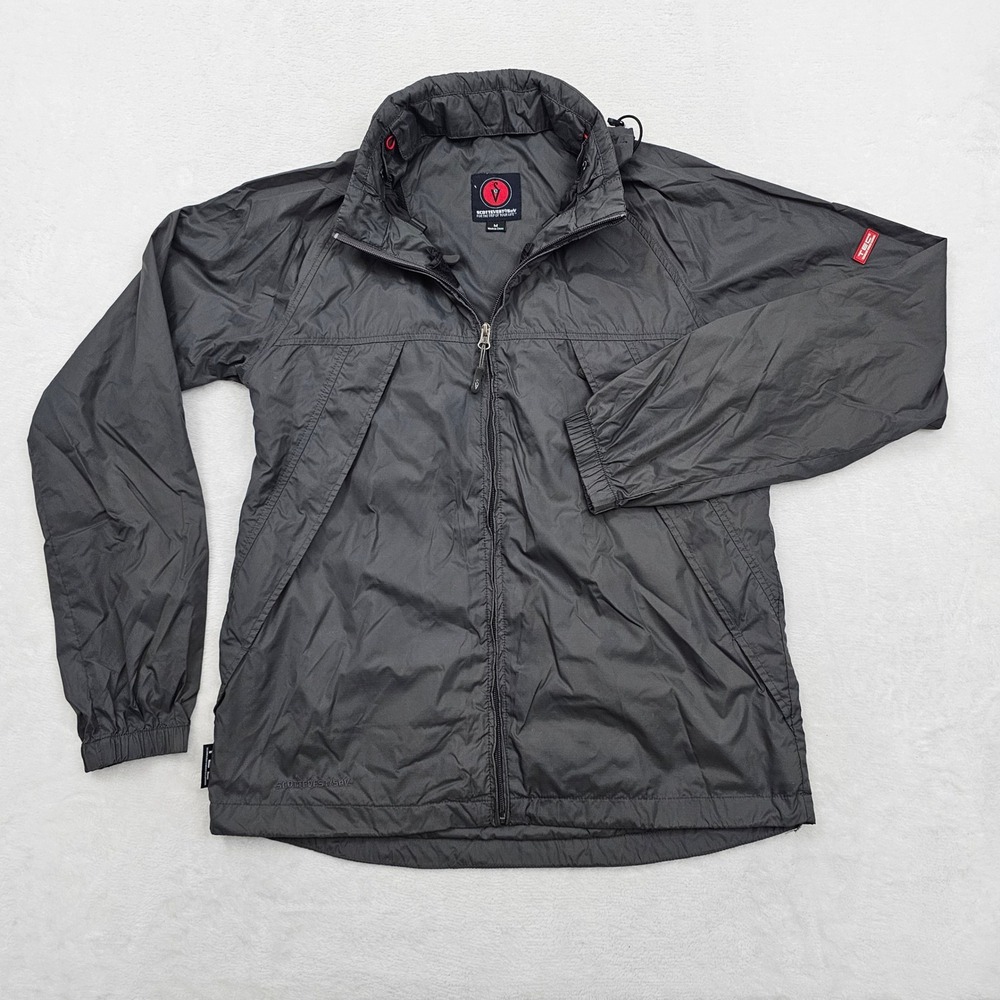 SCOTTEVEST Windbreaker Jacket Mens M Gray Multi-Pocket Techwear Gorpcore TEC - Picture 2 of 14